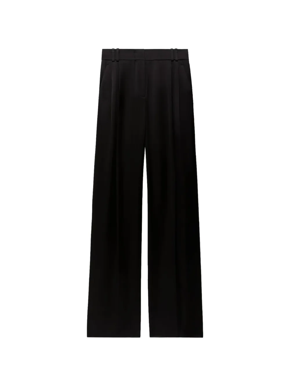 Another Tomorrow pleated trousers - Nero