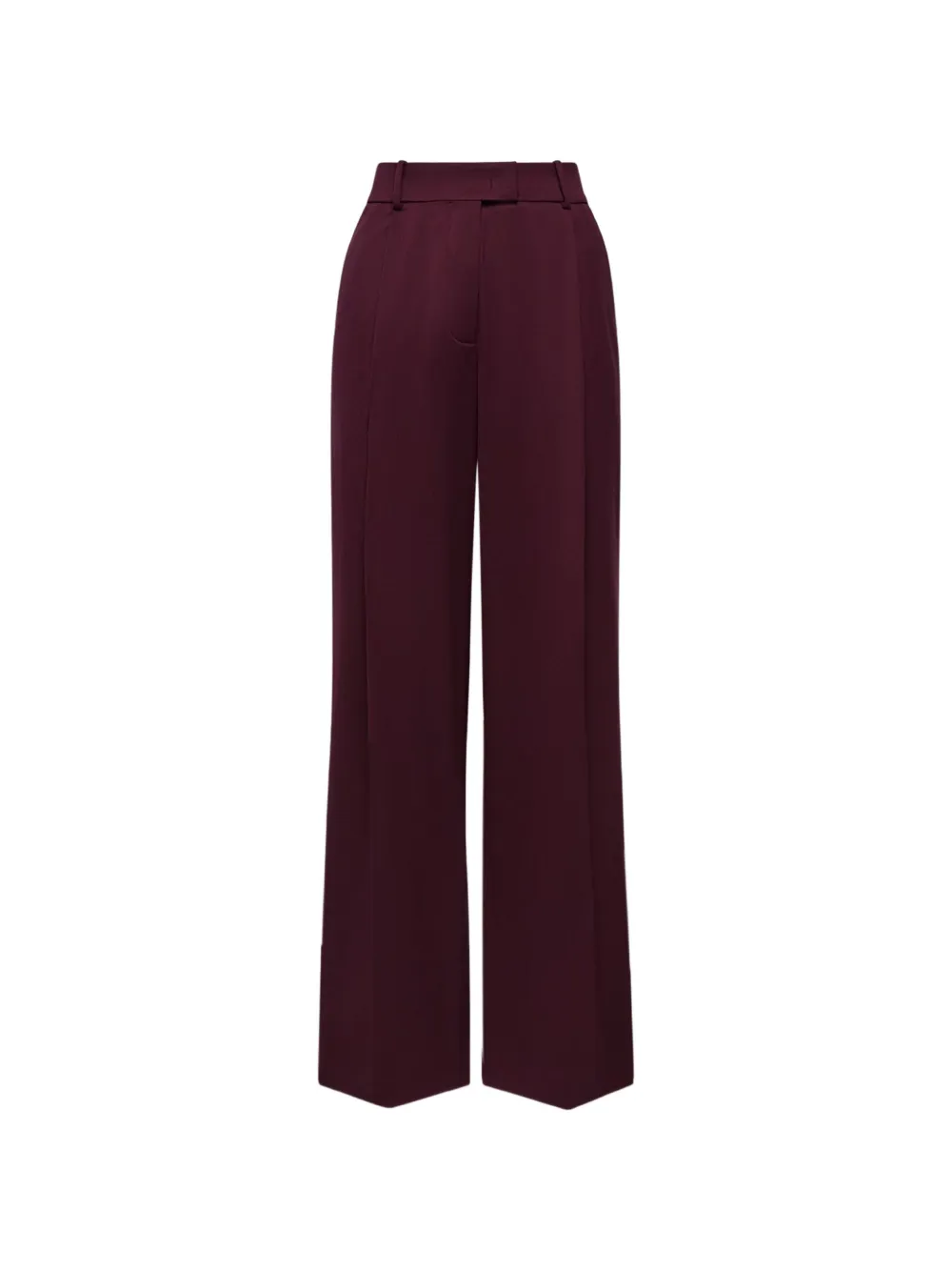 Another Tomorrow pleated wide-leg trousers - Viola