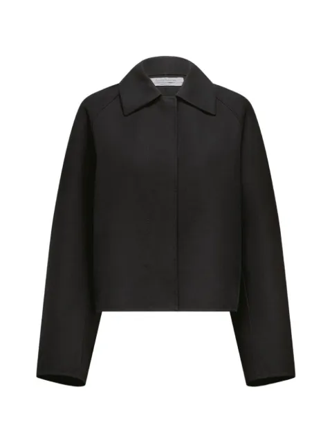 Another Tomorrow raglan-sleeve back-flap jacket