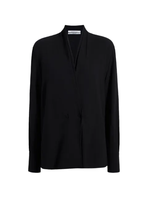 Another Tomorrow blouse à col v