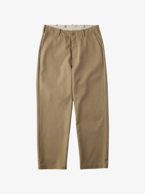 UNIVERSAL OVERALL  wide-leg bio-wash trousers