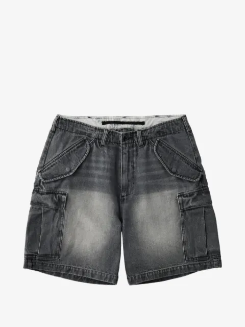 UNIVERSAL OVERALL  faded-effect cargo shorts