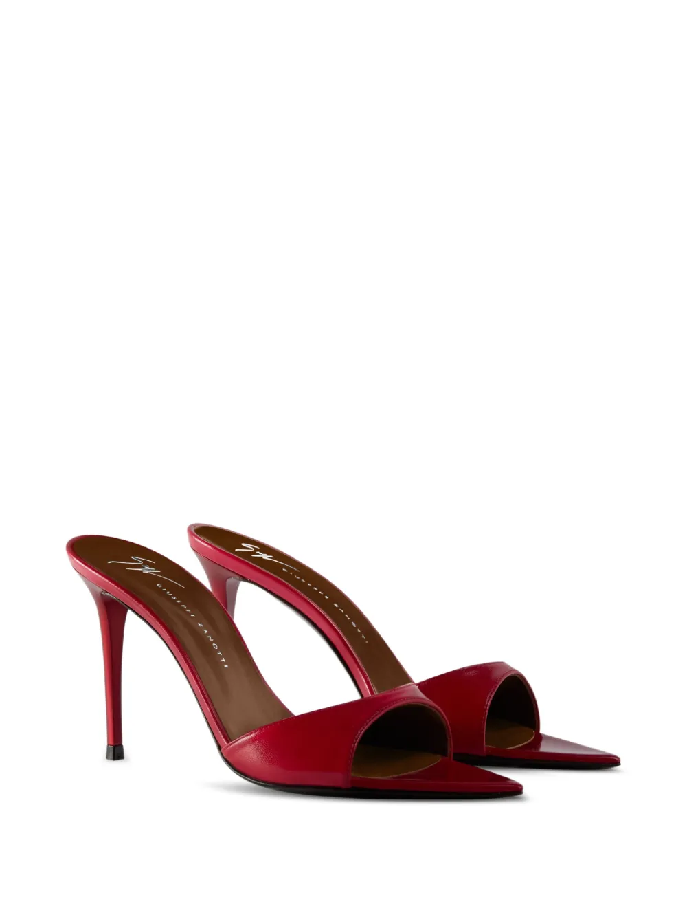 Giuseppe Zanotti Intriigo 90 sandalen Rood