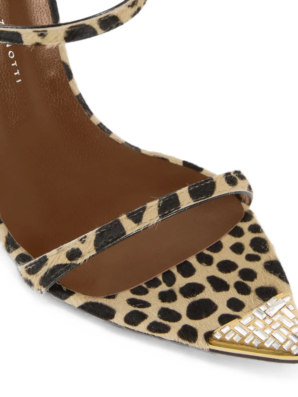 Giuseppe Zanotti Intriigo Savage sandals 105 Beige