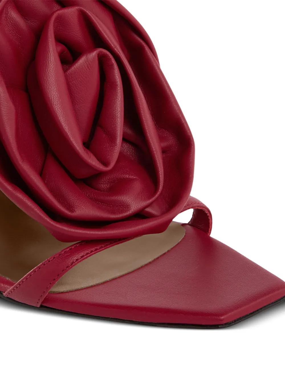 Giuseppe Zanotti Cursed Flower sandals 105 Rood