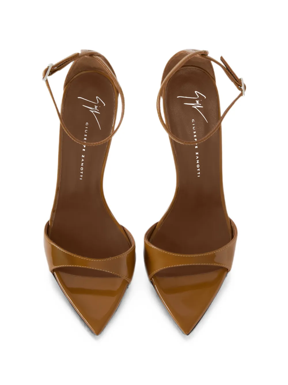 Giuseppe Zanotti Intriigo strap 105 sandals Bruin