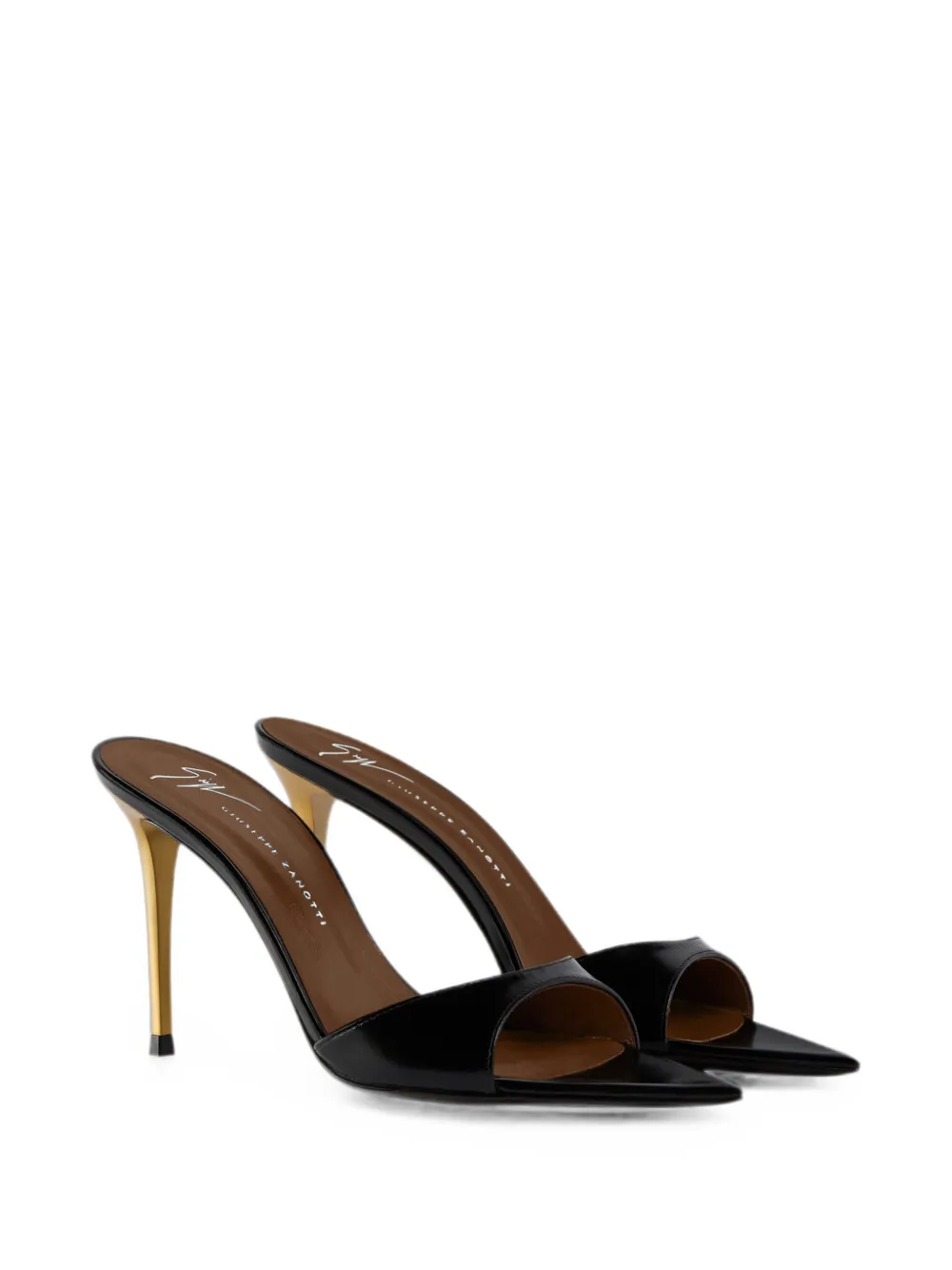 Giuseppe Zanotti Intriigo 90 sandalen Zwart
