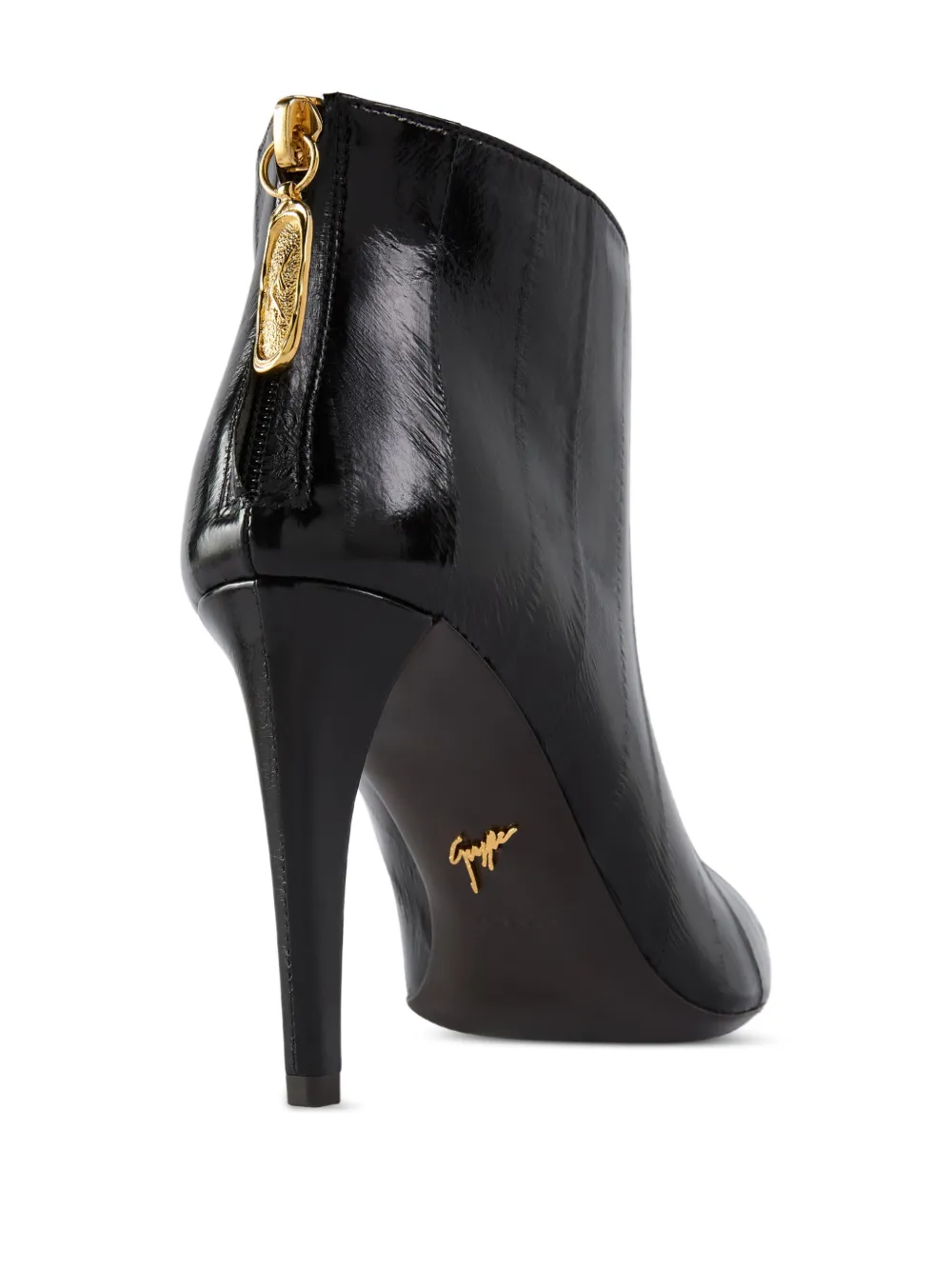 Giuseppe Zanotti High Desire enkellaarzen Zwart