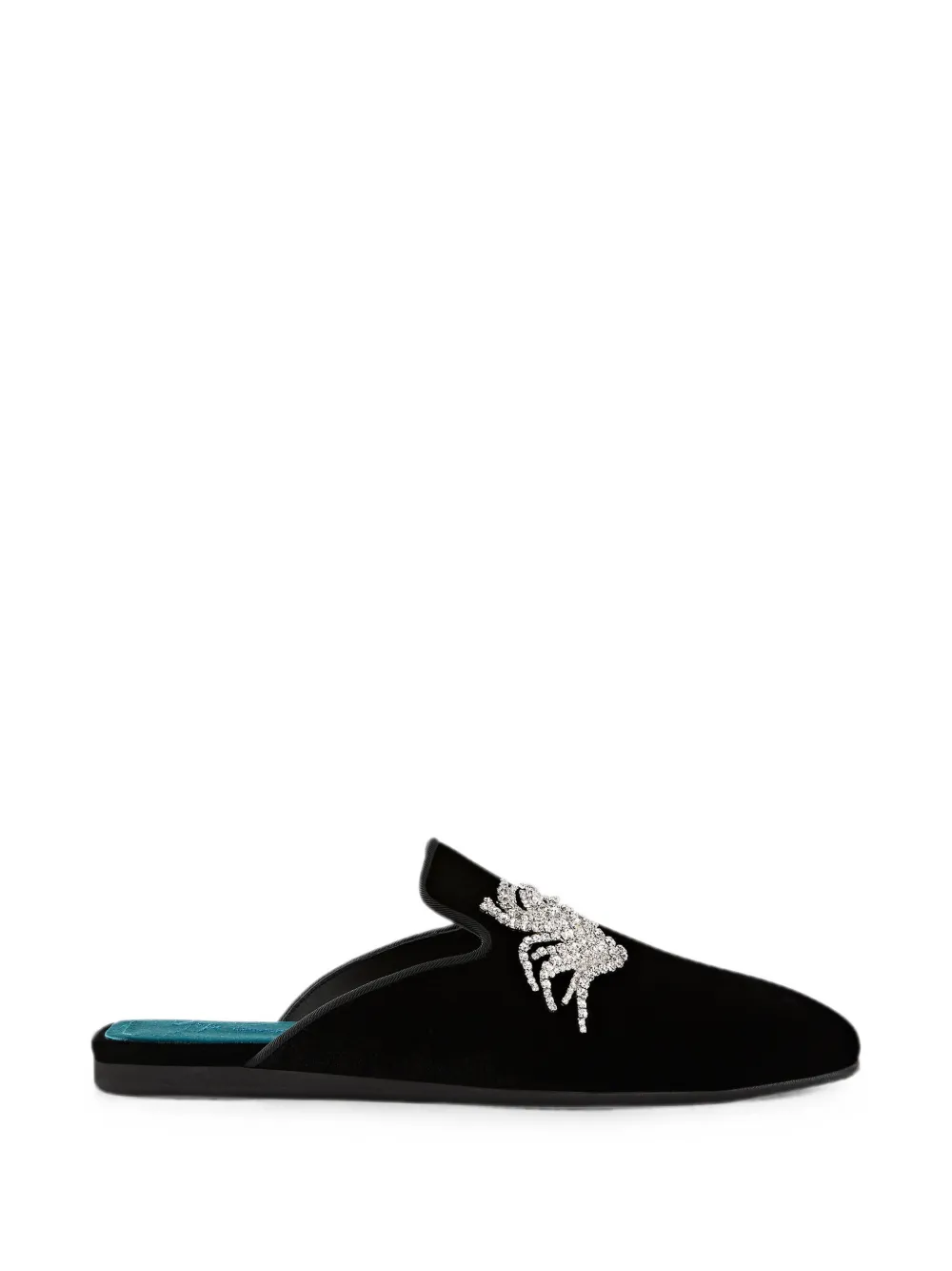 Giuseppe Zanotti chaussons Moritz - Noir Giuseppe Zanotti chaussons Moritz - Noir