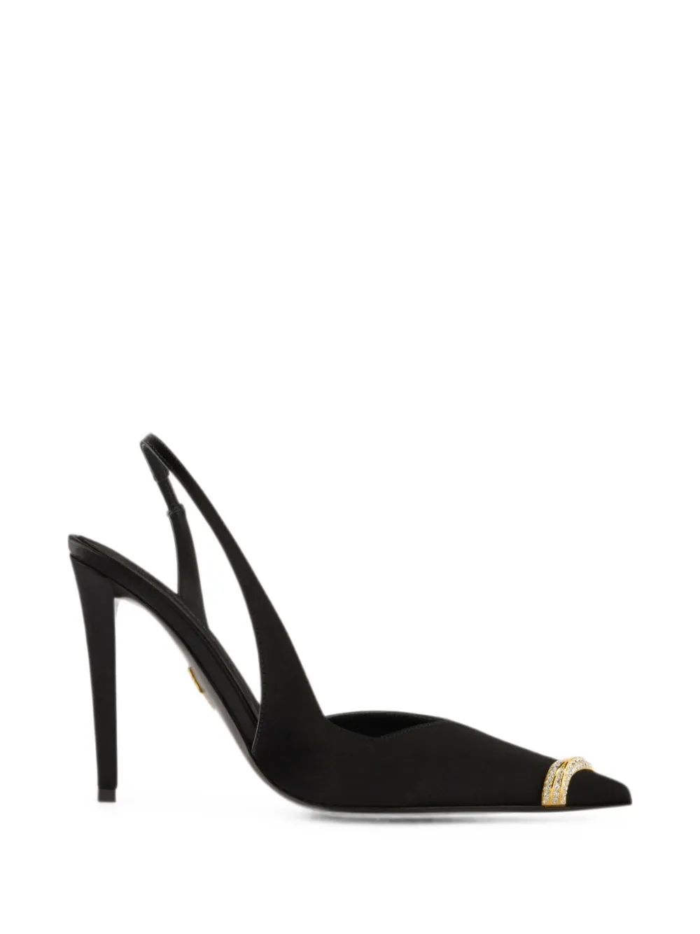 Giuseppe Zanotti escarpins Salamander 105 à bride arrière - Noir