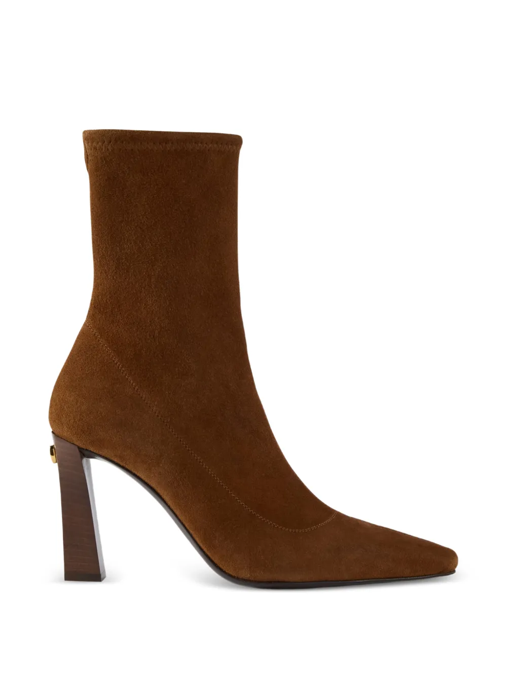 Giuseppe Zanotti Seal stretch bootie 90 - Marrone