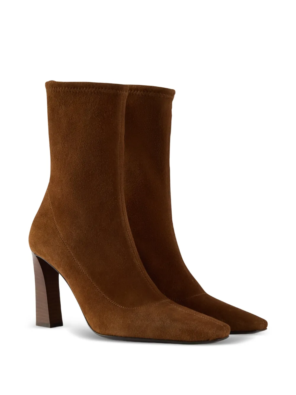 Giuseppe Zanotti Seal stretch bootie 90 Bruin