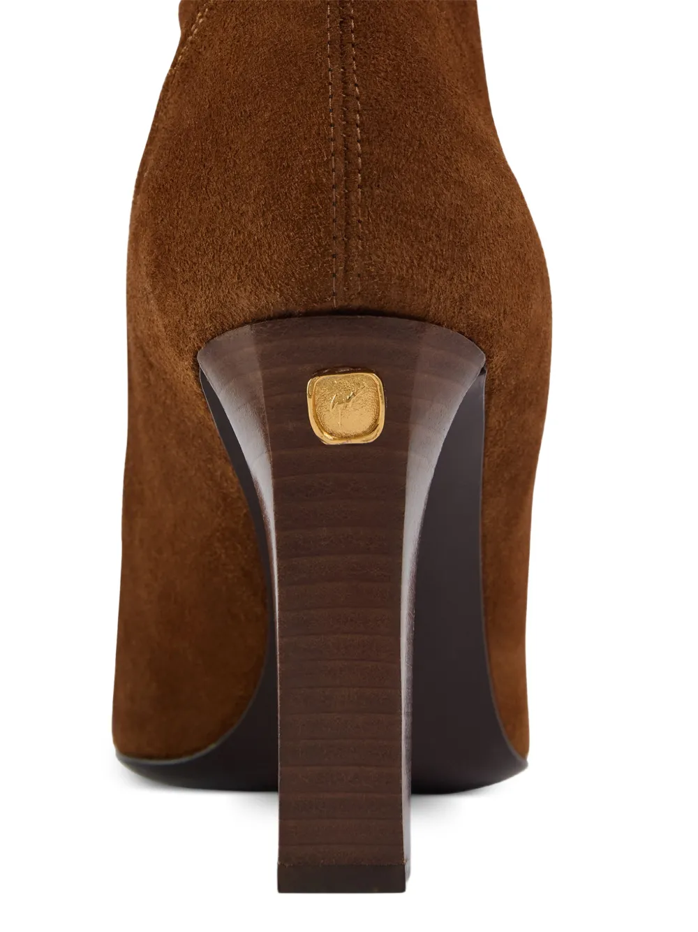 Giuseppe Zanotti Seal stretch bootie 90 Bruin