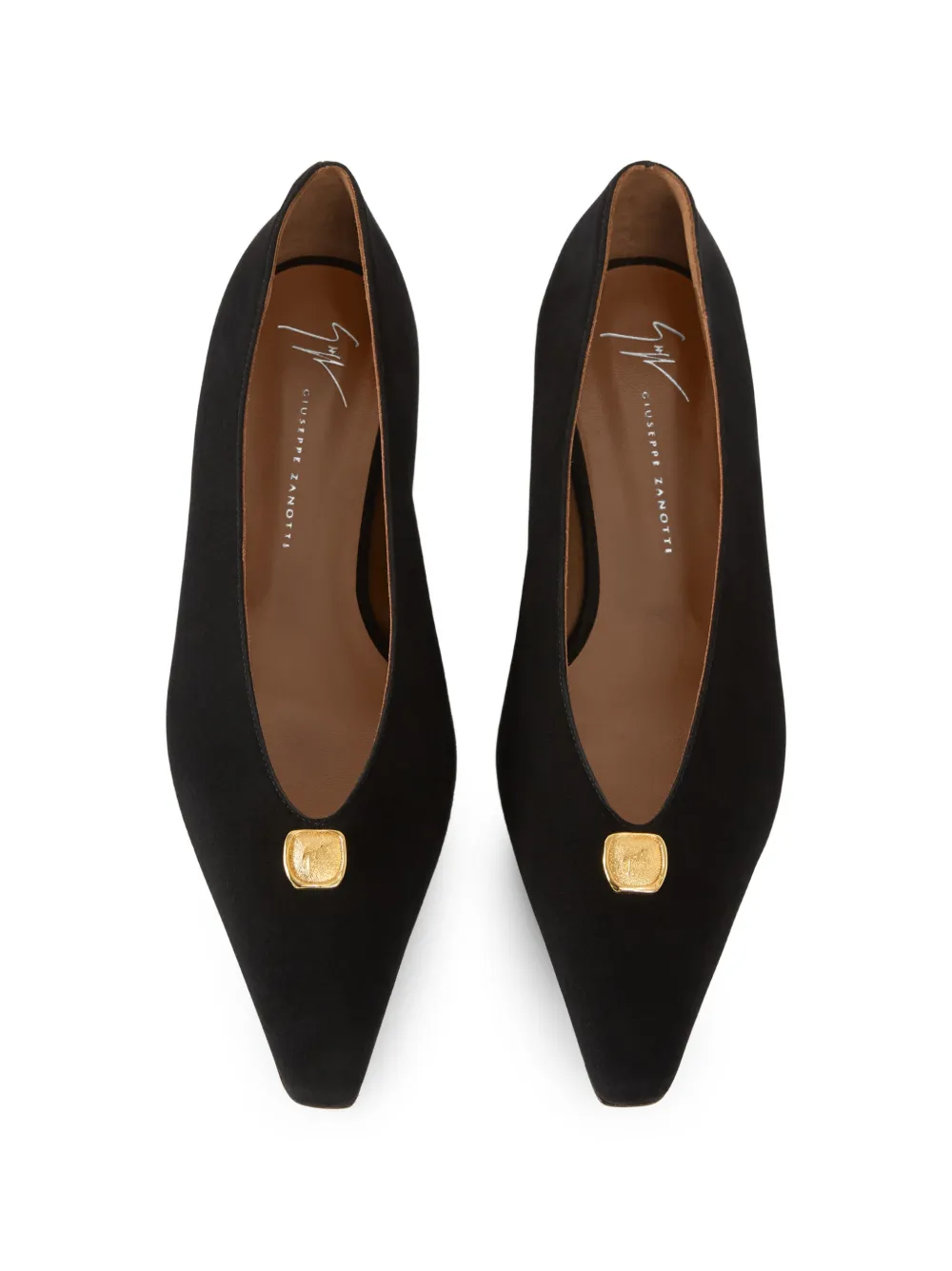 Giuseppe Zanotti Seal flats Zwart