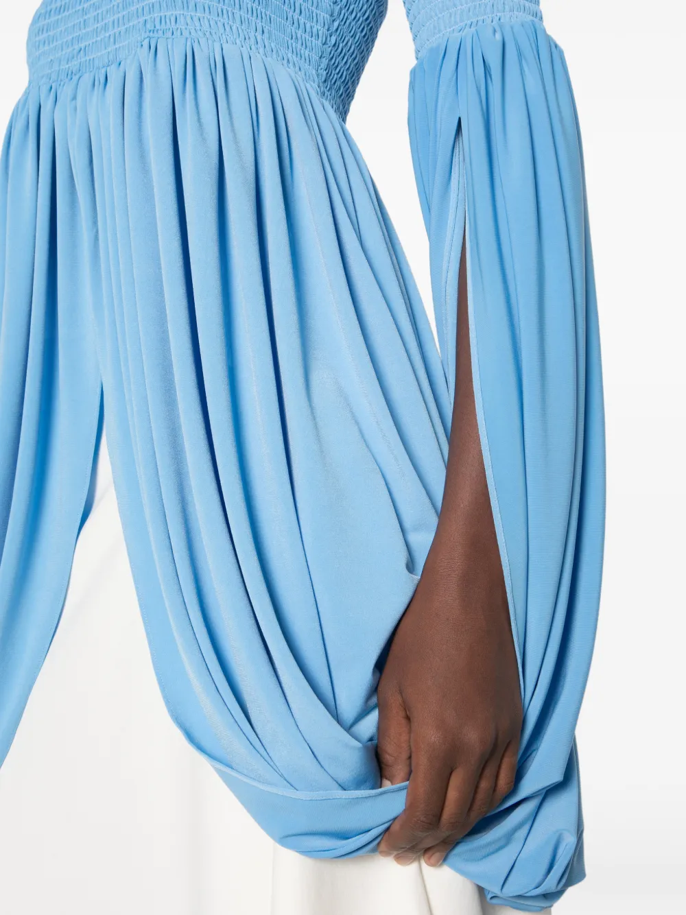 Coperni Off-shoulder top Blauw