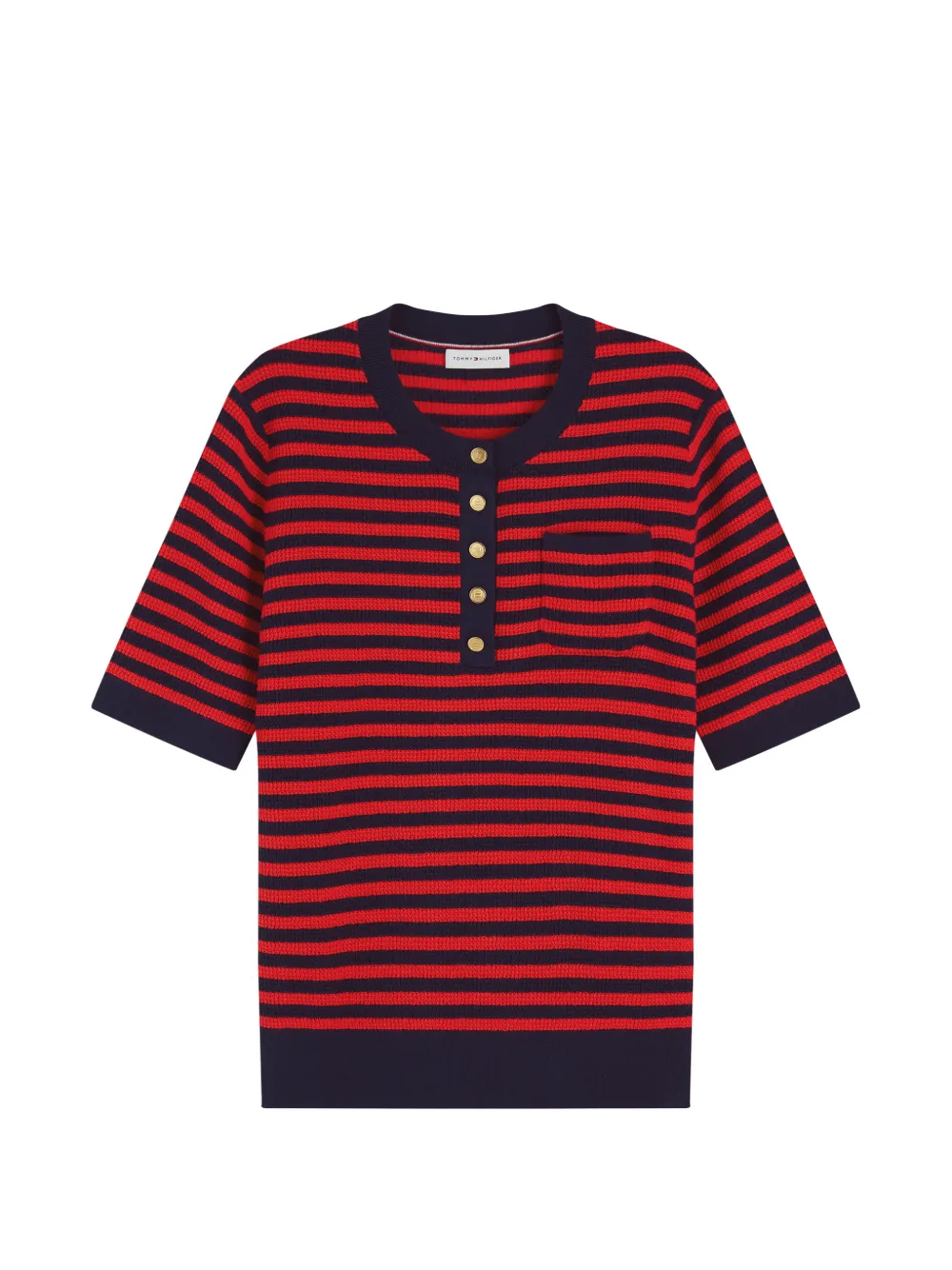 Tommy Hilfiger Maglione a righe - Rosso