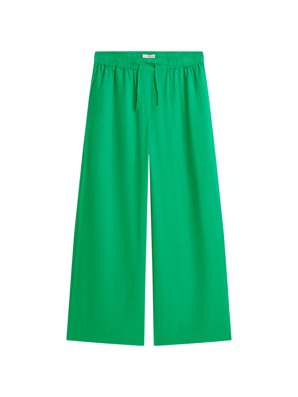 Tommy Hilfiger drawstring palazzo paints - Verde