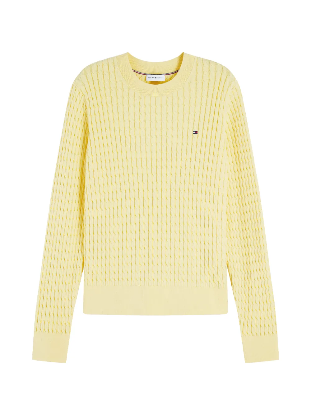 Tommy Hilfiger cable-knit sweater - Gelb