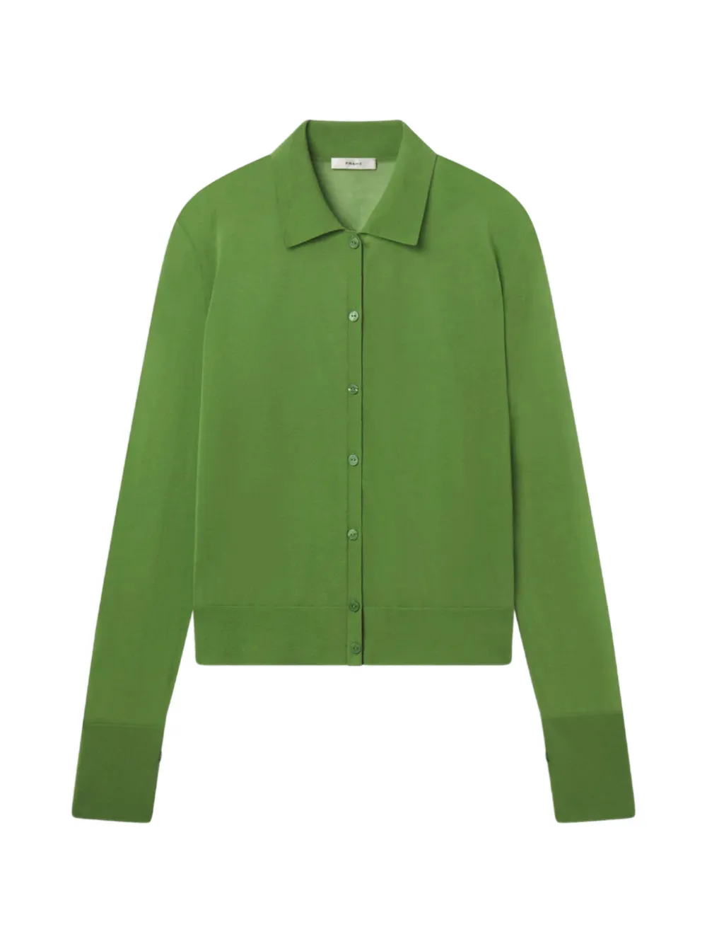 FRAME collared cardigan - Verde