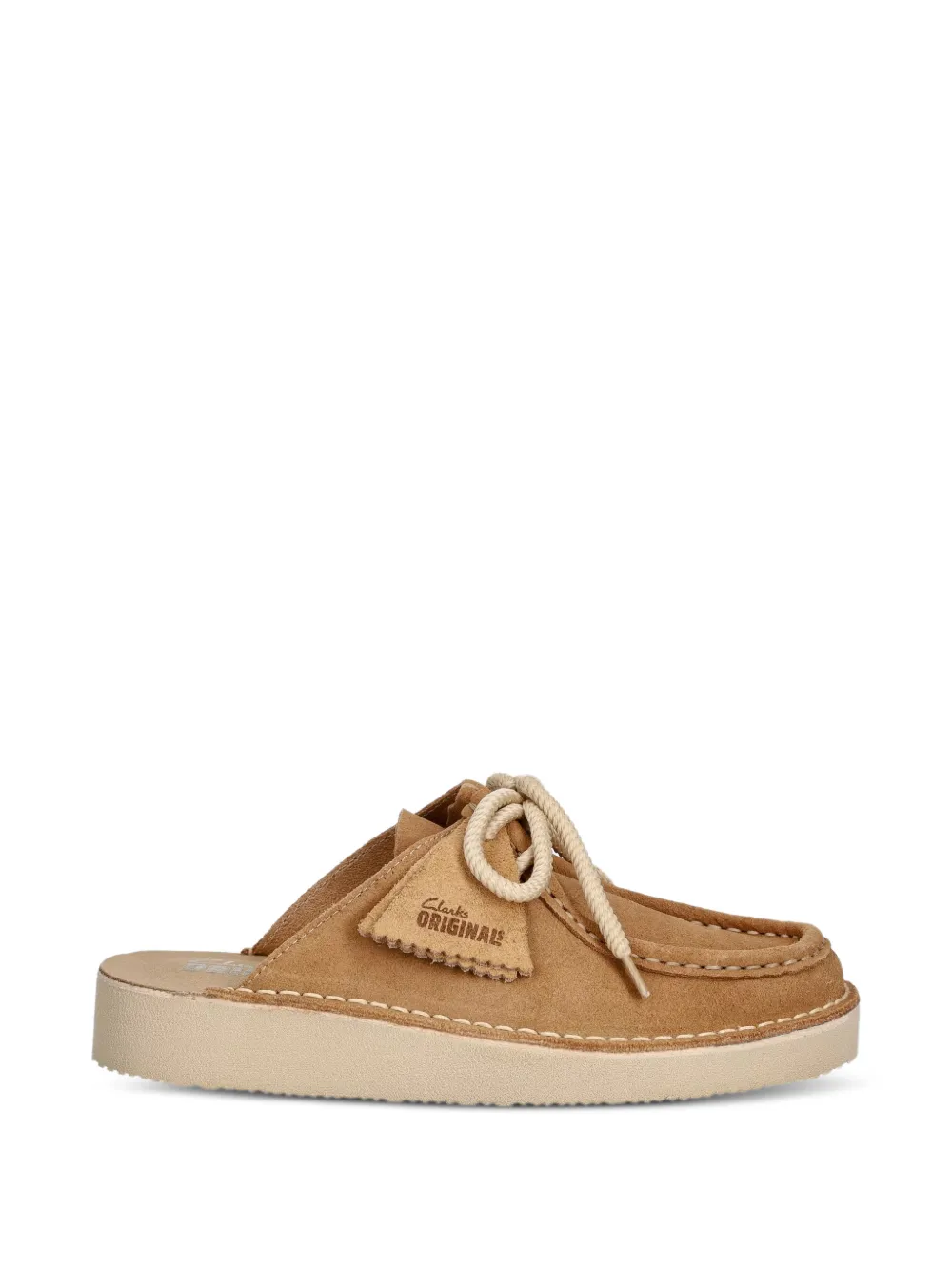 Clarks Originals Wallabee Cup lace-up mules - Neutrals