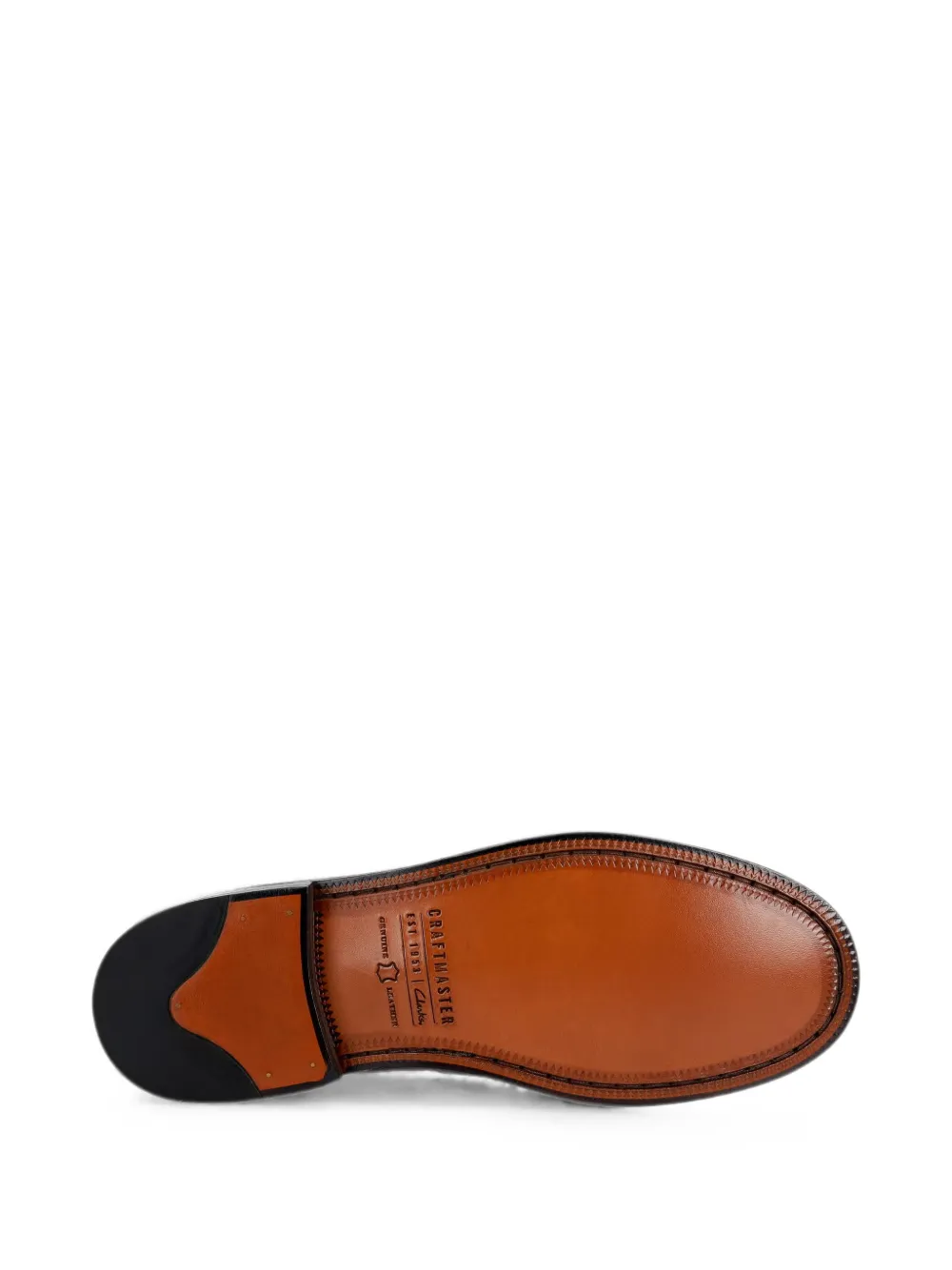 Clarks Originals Craftmaster leather loafers Rood