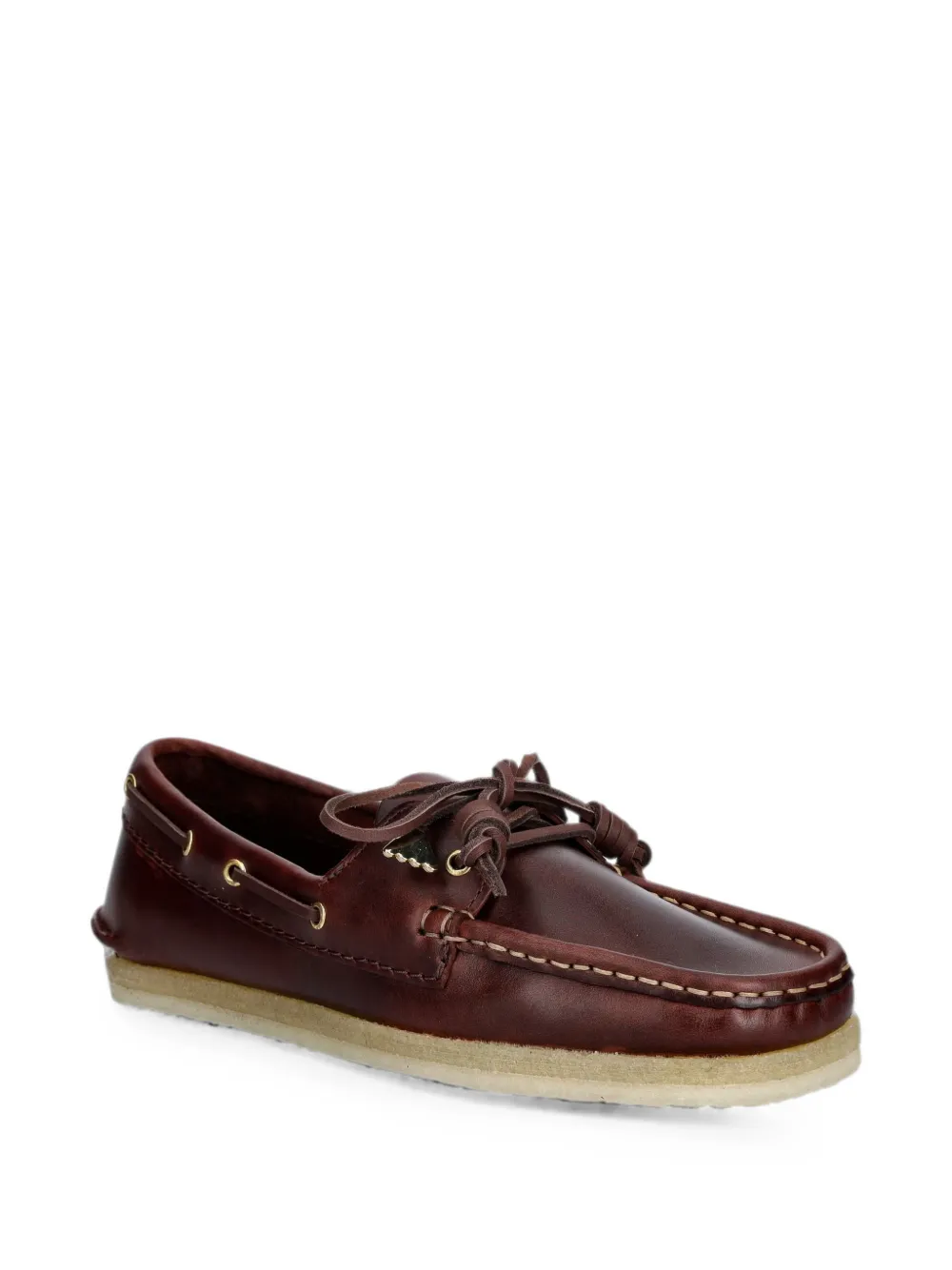 Clarks Originals lace-up leather boat shoes Bruin