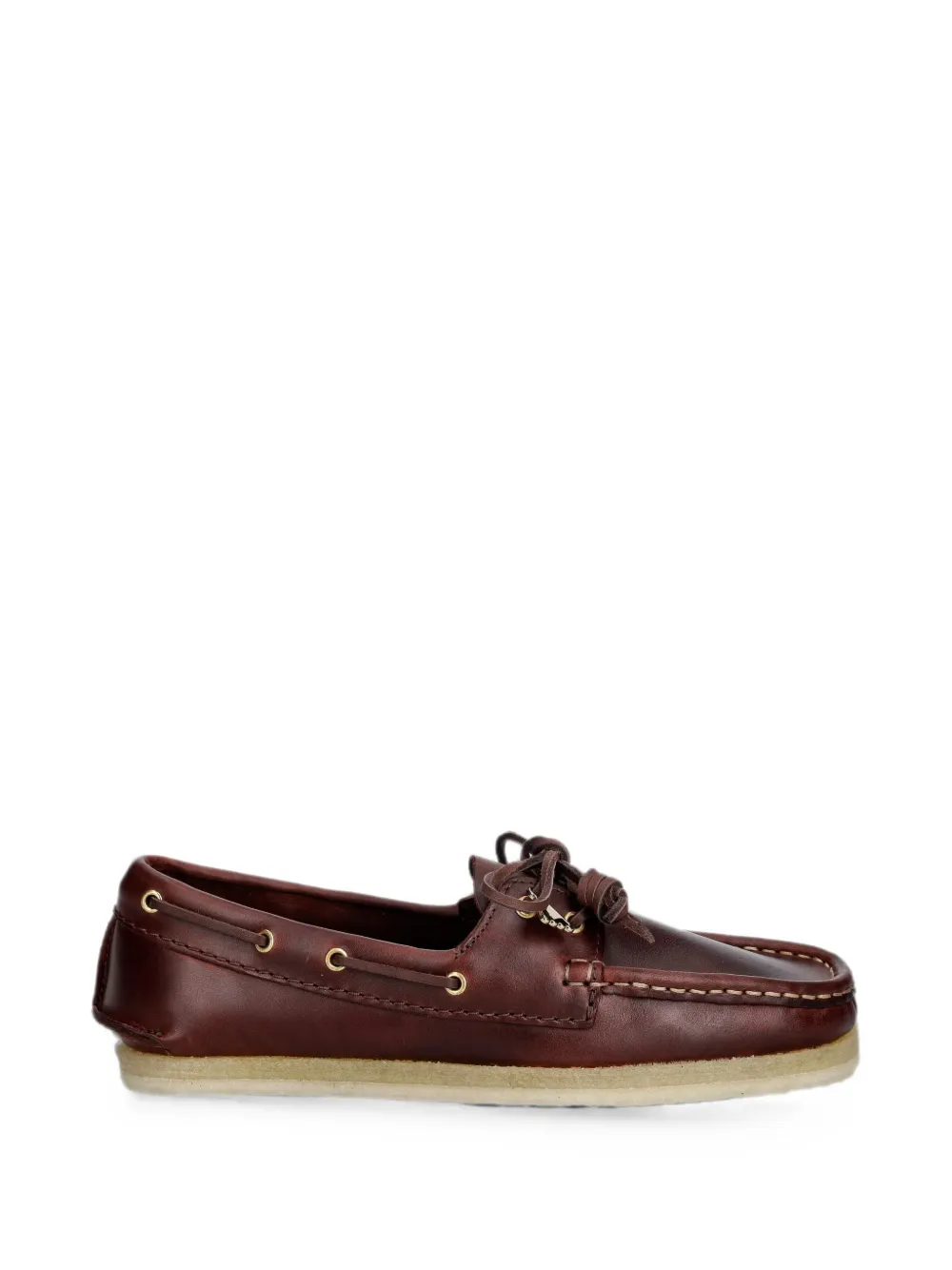 Clarks Originals lace-up leather boat shoes Bruin