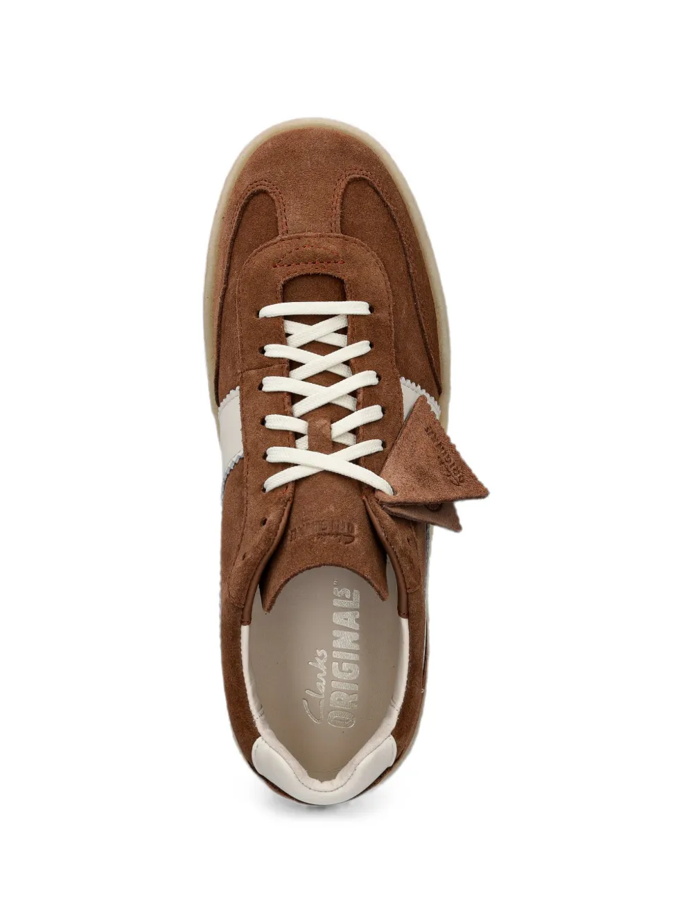 Clarks Originals suede panelled sneakers Bruin