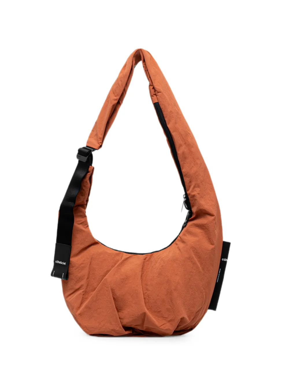 CÔTE & CIEL Hyco S slouchy buckle-strap tote bag - Arancione