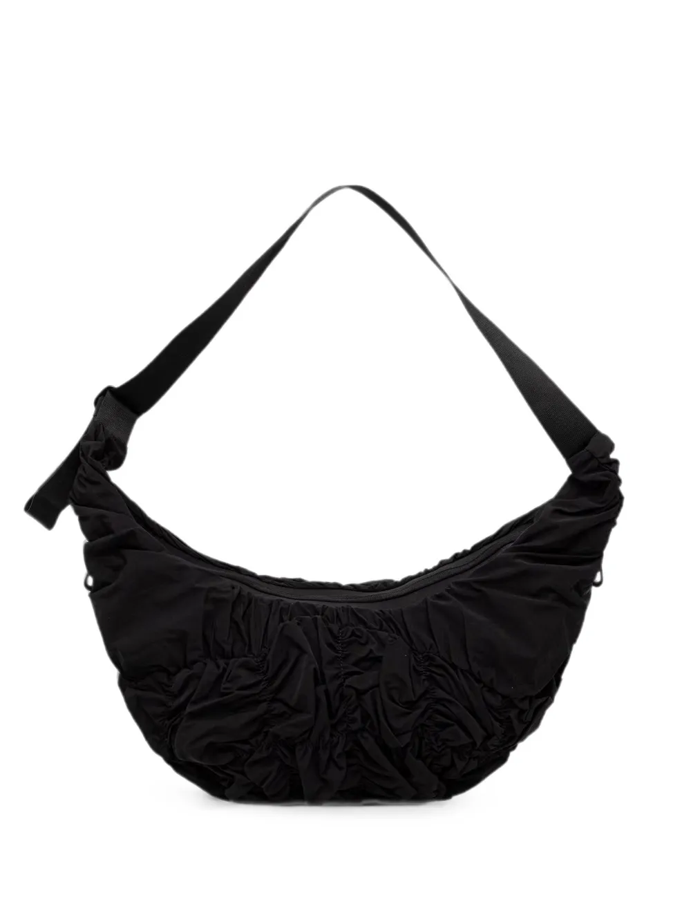 CÔTE & CIEL ruched tote bag - Nero