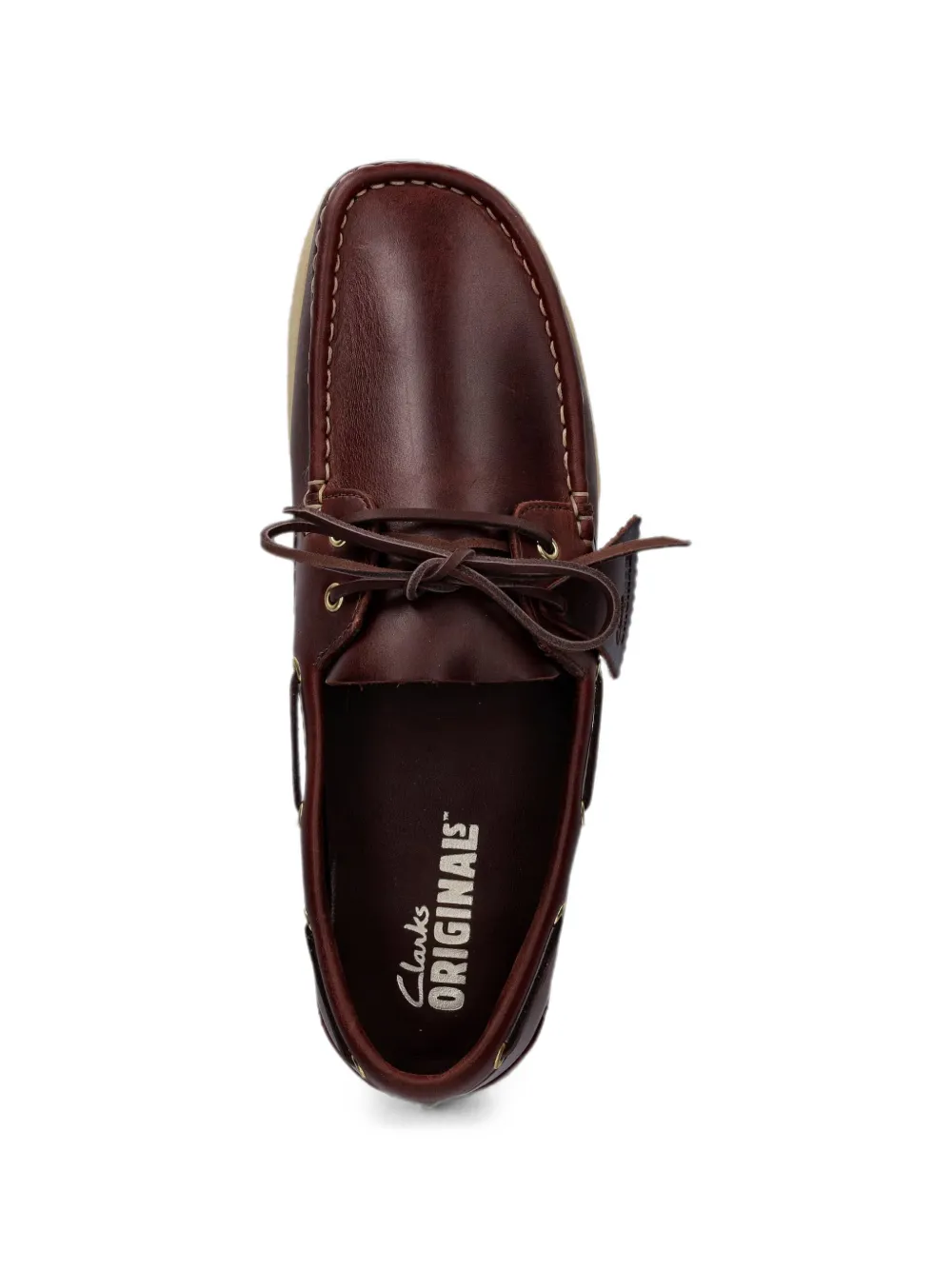 Clarks Originals leather lace-up loafers Bruin