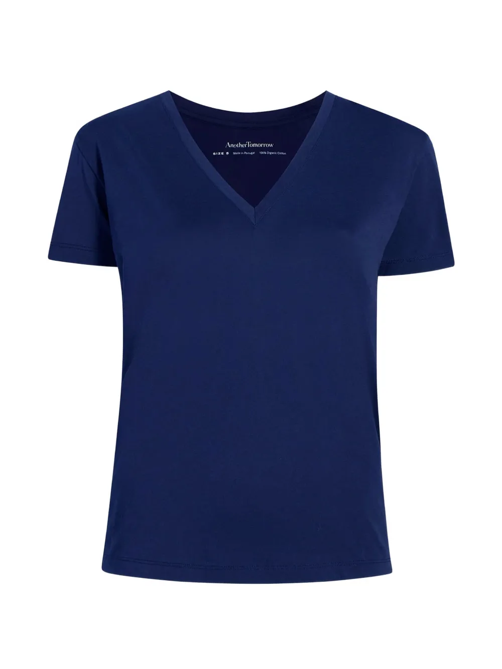 Another Tomorrow V-neck T-shirt - Blu