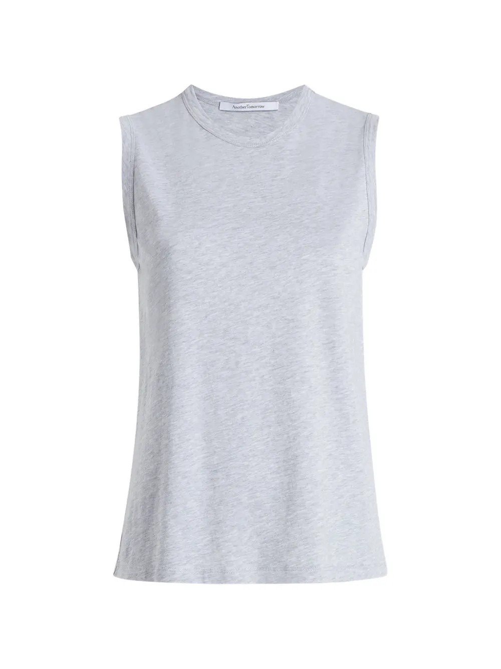 Another Tomorrow sleeveless T-shirt - Grigio