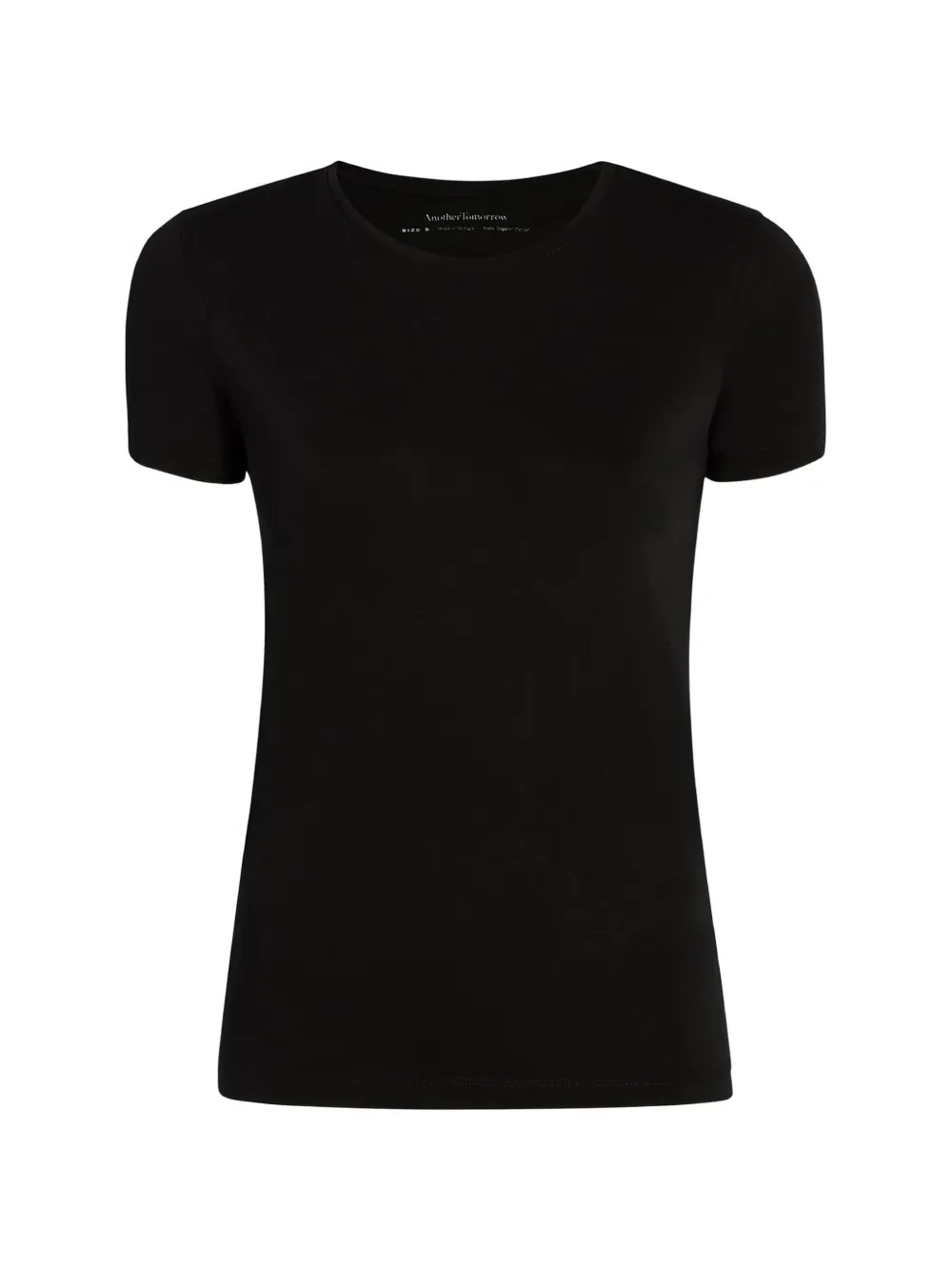 Another Tomorrow fitted crew-neck T-shirt · XS