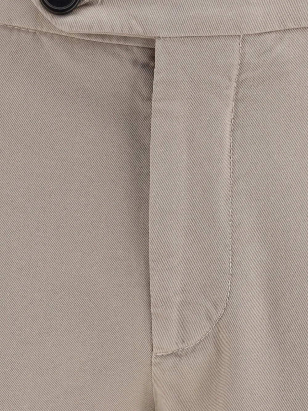 Brunello Cucinelli Geverfde katoenen cargo broek Beige