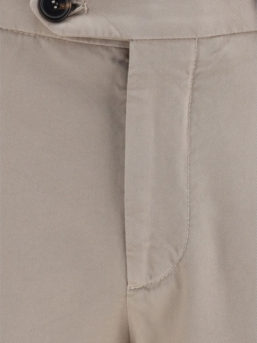 Brunello Cucinelli Geverfde katoenen cargo broek Beige