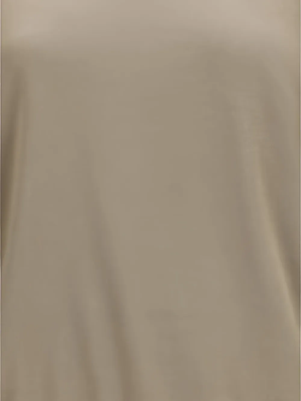 Brunello Cucinelli Trui met ronde hals en korte mouwen Beige