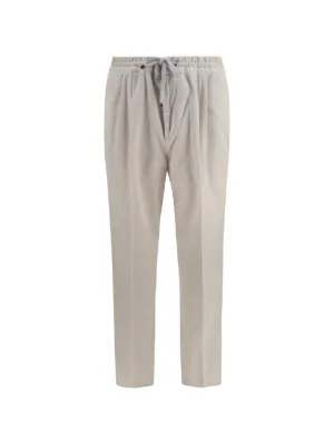 Brunello Cucinelli ストレート コーデュロイパンツ | ニュートラル