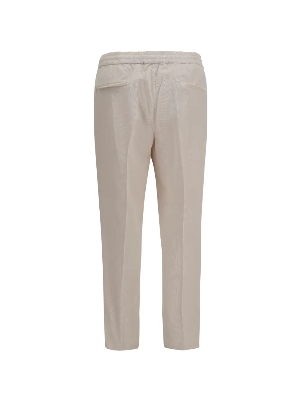Brunello Cucinelli Broek met trekkoordtaille Beige