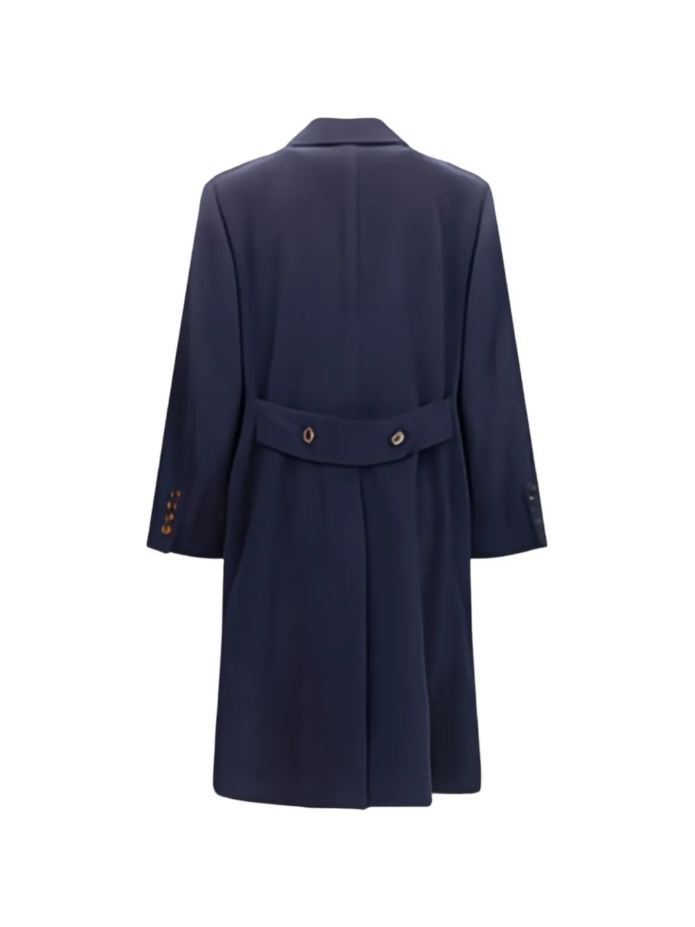  Brunello Cucinelli Double-breasted Wool Coat - Azul 
