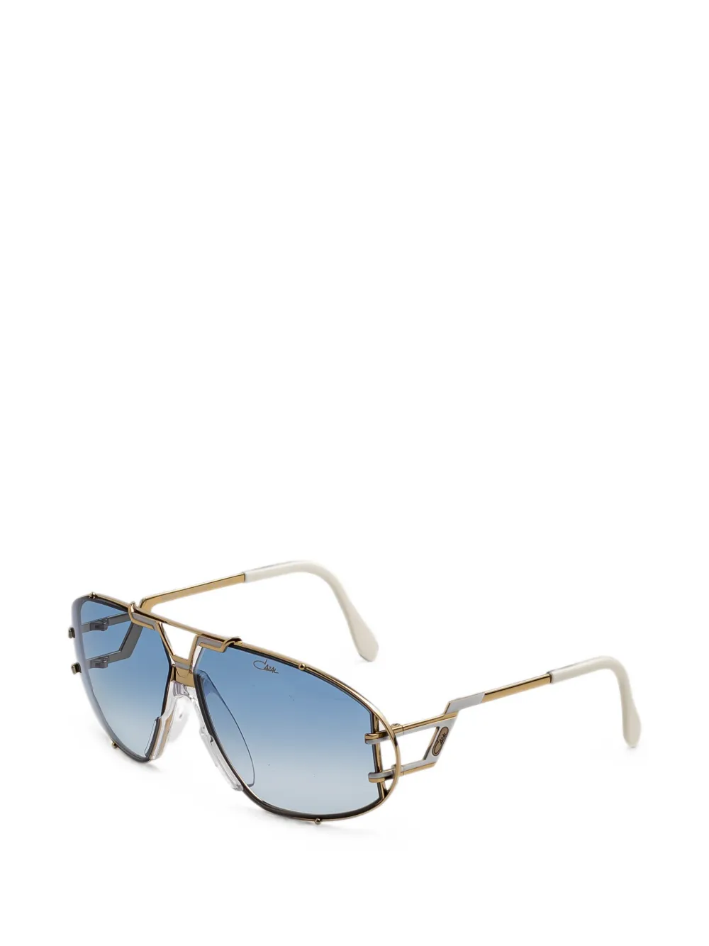 Cazal 907 zonnebril met piloten montuur Goud