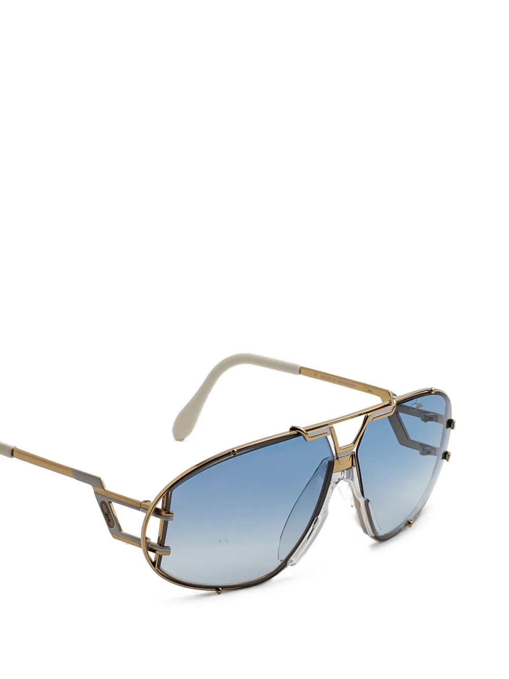 Cazal 907 zonnebril met piloten montuur Goud