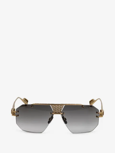 Cazal 777 Sonnenbrille mit geometrischem Gestell
