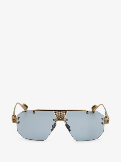 Cazal 777 geometric-frame sunglasses