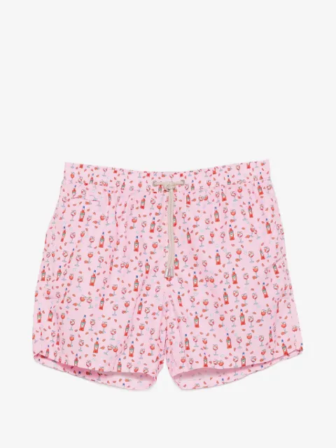 MC2 Saint Barth x Aperol Lighting swim shorts