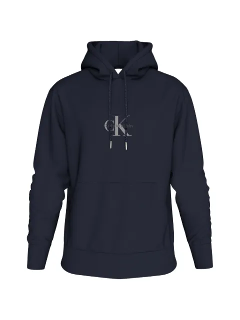 Calvin Klein logo-print drawstring hoodie