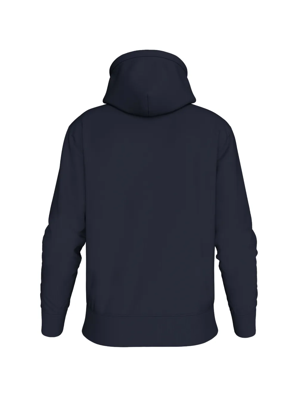 Calvin Klein Hoodie met logoprint en trekkoord Blauw