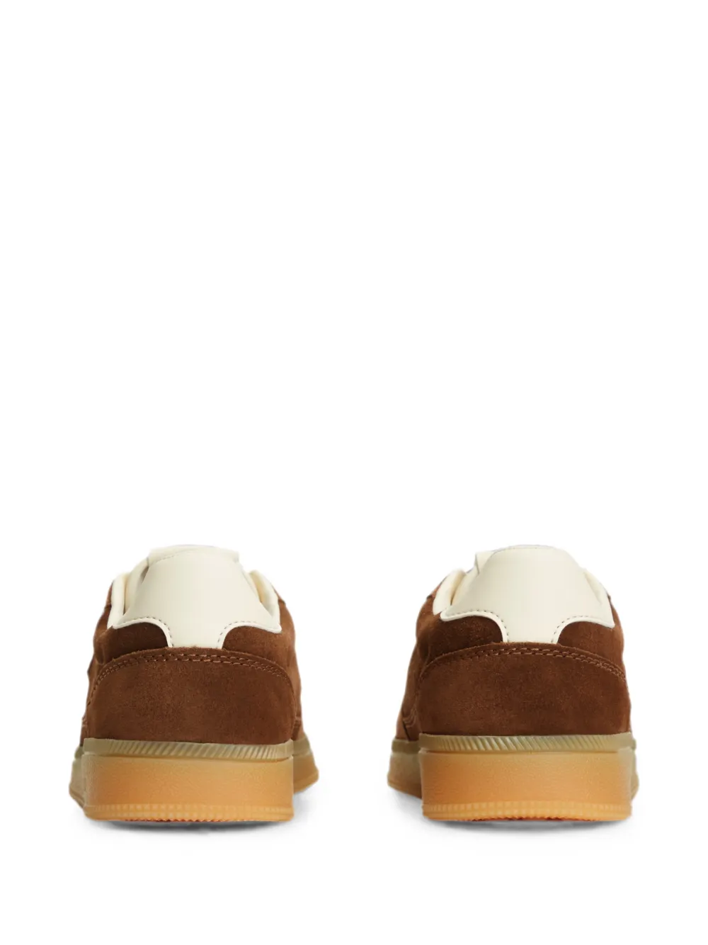 Tommy Hilfiger Greenwich logo-patch panelled sneakers Bruin
