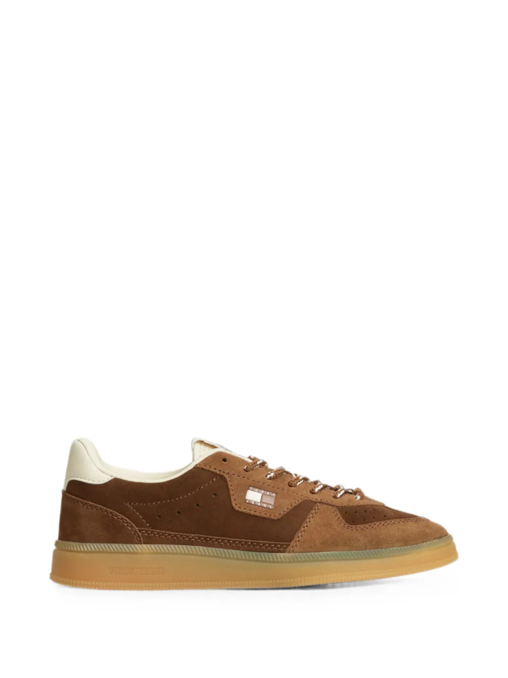 Tommy Hilfiger Greenwich logo-patch panelled sneakers - Braun