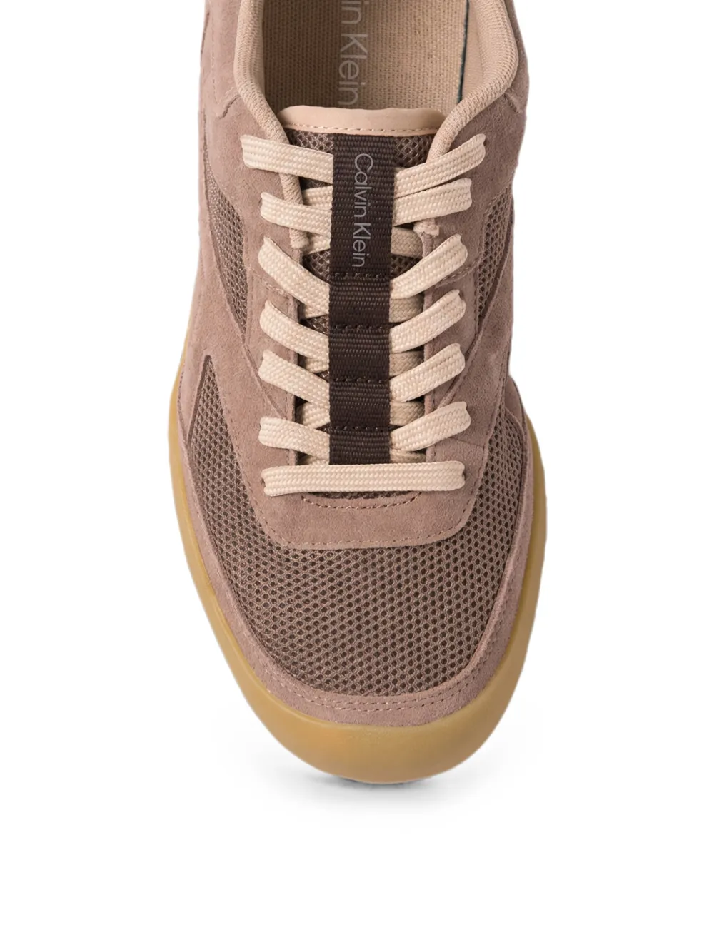 Calvin Klein Kayla panelled mesh-insert sneakers Bruin